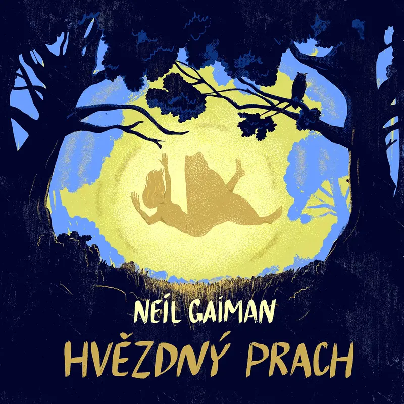Neil Gaiman Hvězdný prach, obálka audioknihy